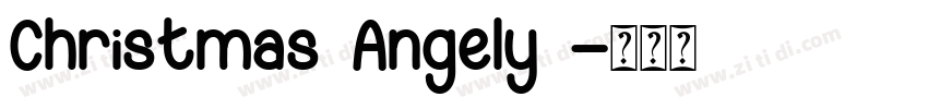 Christmas Angely 字体转换 Christmas Angely 字体转换